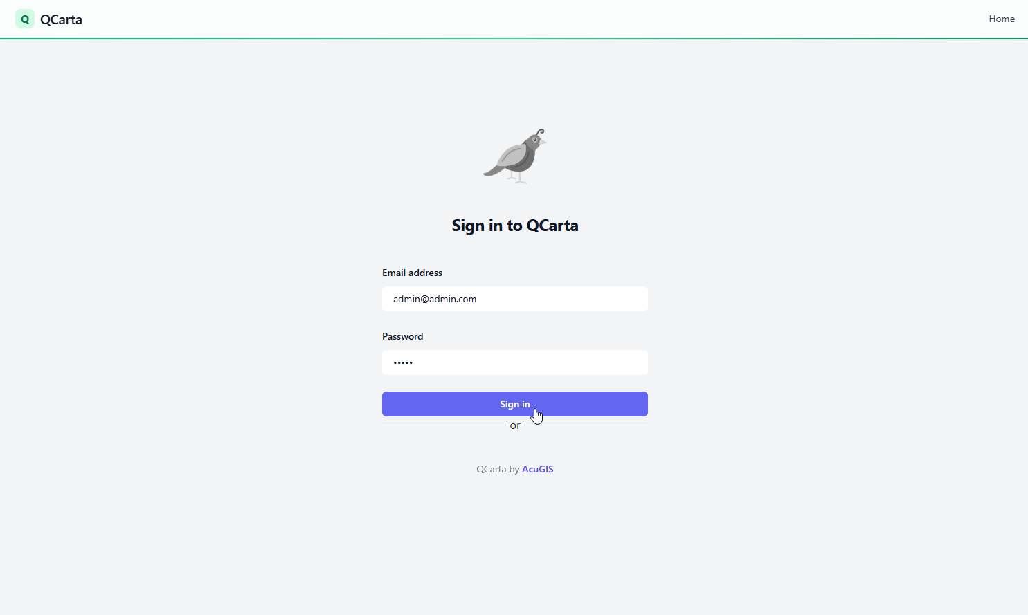 Quick Start — Quail 2.1 documentation